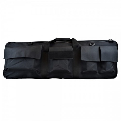 Gun Bag (88cm) (Black), Have a lot of rifles, guns and gear? Sick to your teeth of hauling bag after bag into the car and out of the car, both to and from site? Of course you are, you're an airsofter